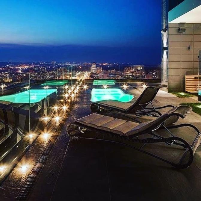 קייב Vip 2 Rooms 75M2 Center Of Obolon Near River Side מראה חיצוני תמונה